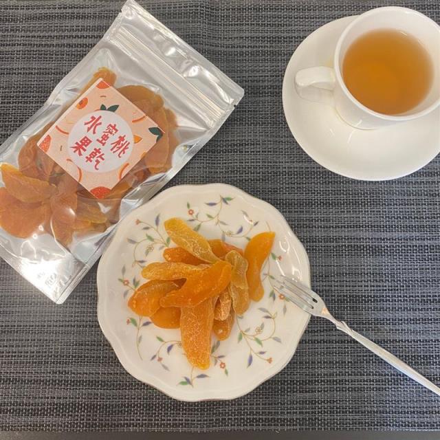 水蜜桃果乾,天菊農場