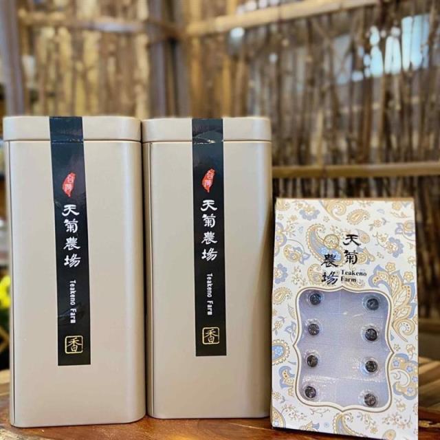 防疫保健組(2盒金衛茶經濟包+一盒30粒金銀花精),天菊農場
