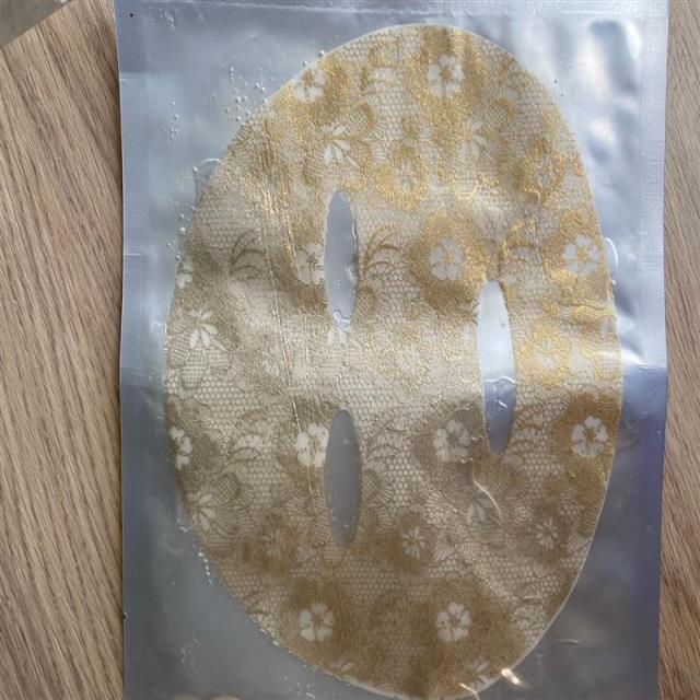 ✨【幹細胞金箔蕾絲活膚面膜】✨(5片裝),天菊農場