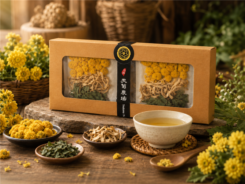 金衛茶(天菊忍冬茶)盒裝12入,天菊農場