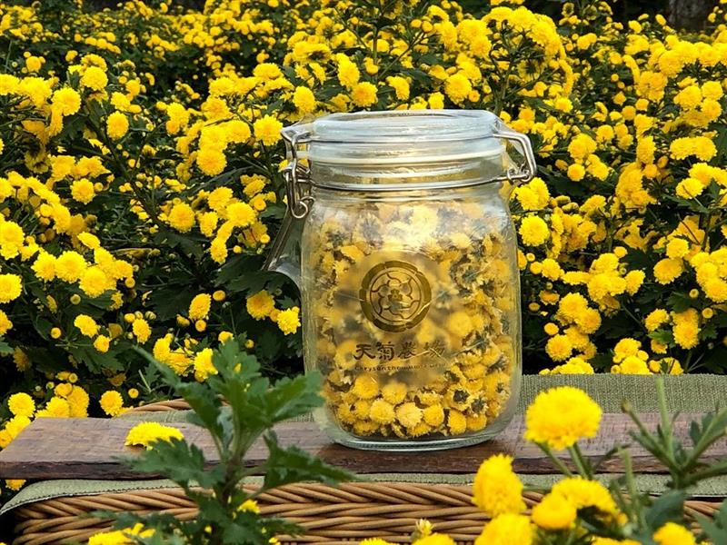 天菊農場,天菊花茶50克密封瓶裝(新天菊)
