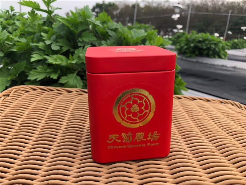 天菊農場,三茶盒系列-紅盒裝(天菊花加枸杞)